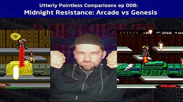 Midnight Resistance Arcade vs Genesis