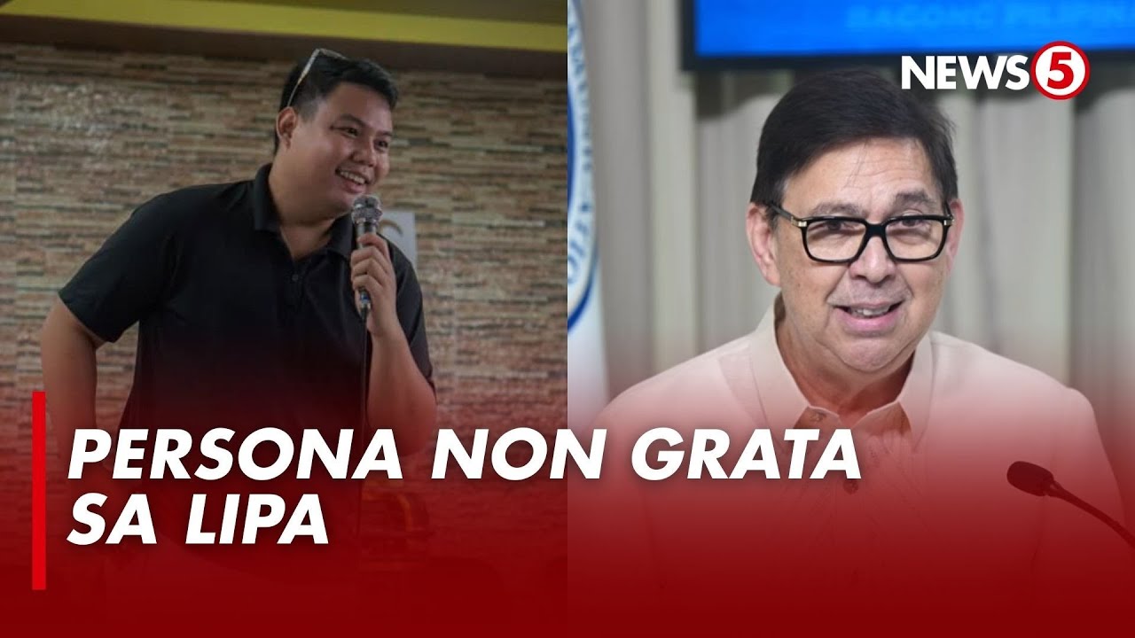Rep. Eli San Fernando, idineklarang 'Persona Non Grata' sa Lipa City