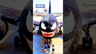 OMG! Is This Venom's Private Jet?! 😱 You Won't Believe The INSIDE! ✈️ #shorts #aviation #venom