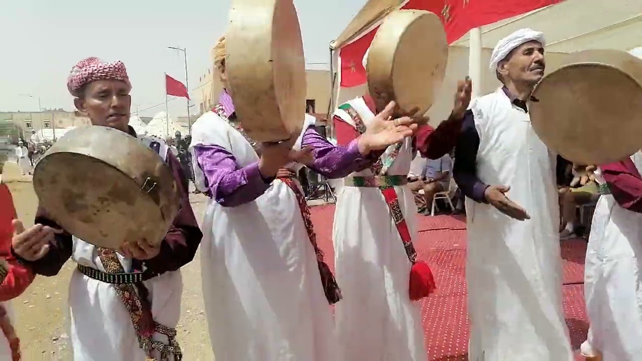 وصلة من فولكلور البرانس بمهرجان التراث الشعبي بجماعة مزكيتام