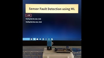 Sensor Fault Detection IOT project