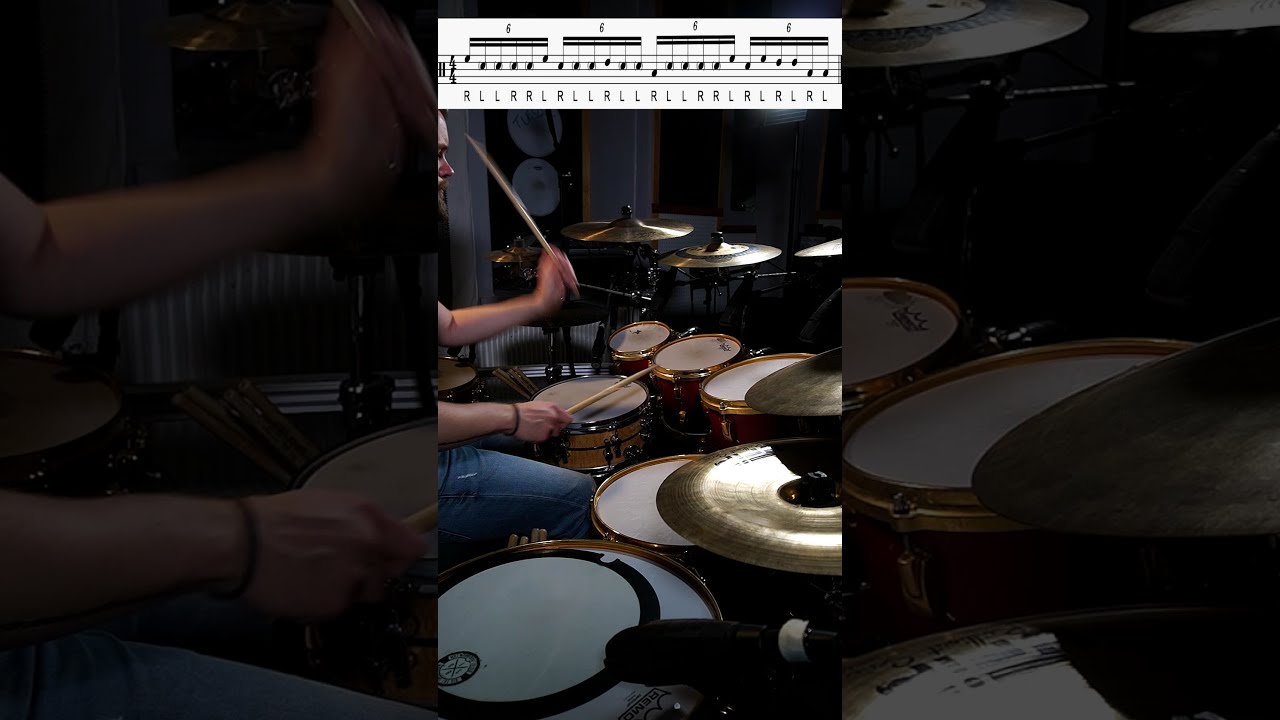 Six Stroke Roll Diddle-Fill! (Drum Fill Breakdown) 