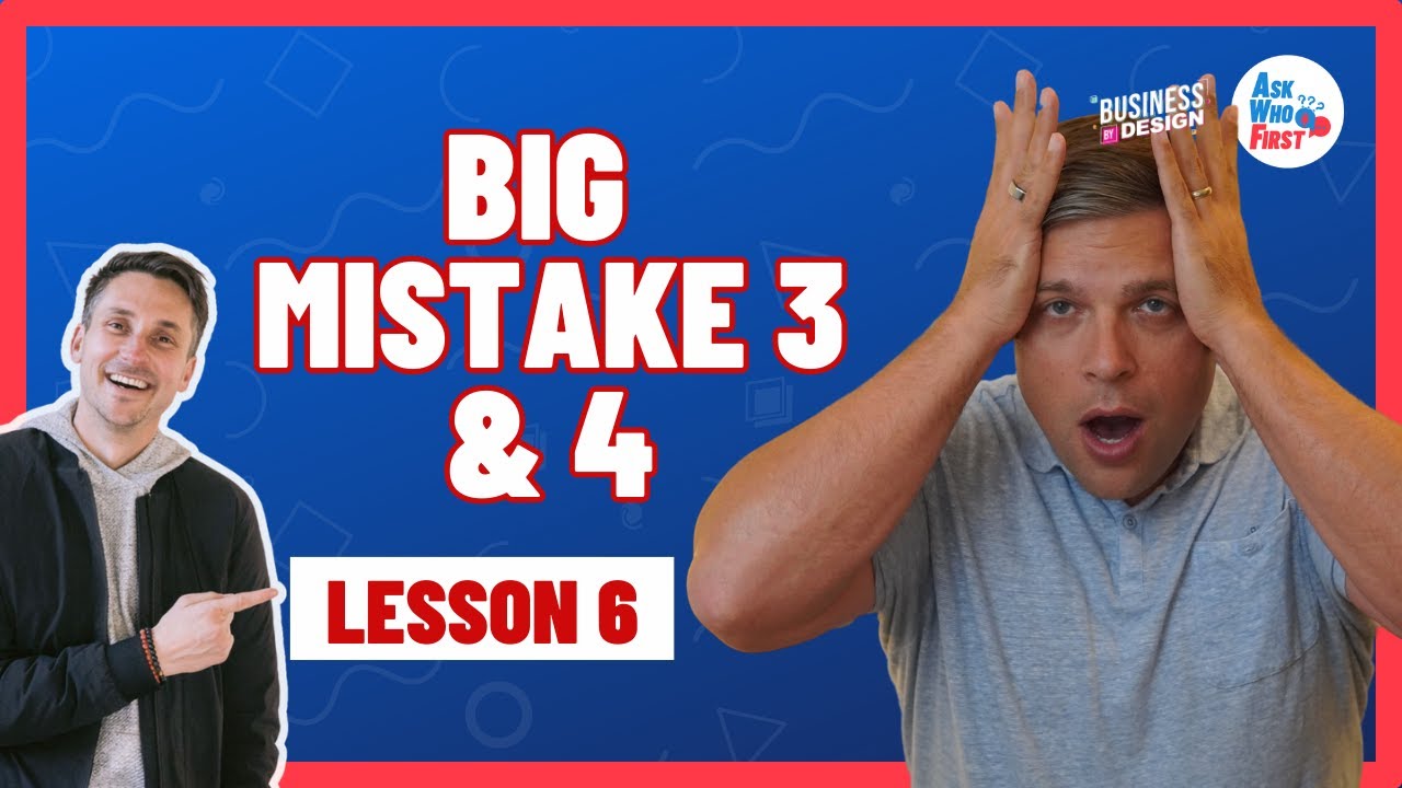 Lesson 6 - Mistakes 3 and 4 - YouTube