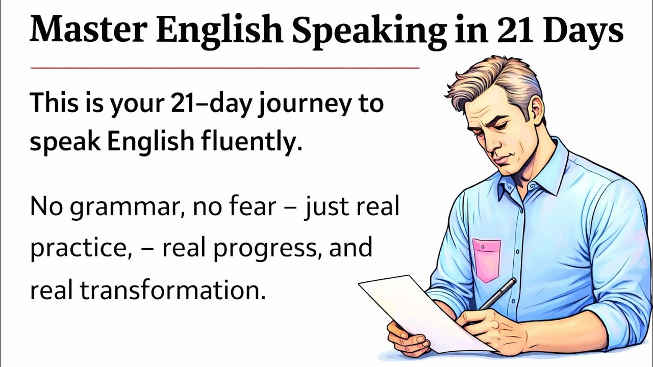 Master English Speaking in 21 Days | Easy Tips to Speak English Fluently