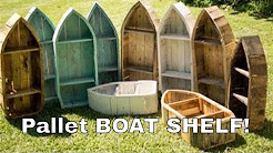 How to make a boat shelf from reclaimed pallet wood