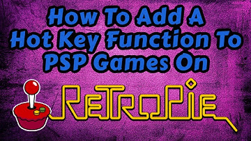 Add HotKey To PSP Emulator Games On RetroPie Hot Key Function - RetroPie Guy Tutorial