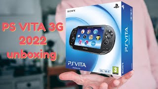Time capsule ASMR: Unboxing NEW Sony PS Vita 3G OLED and accessories in 2022