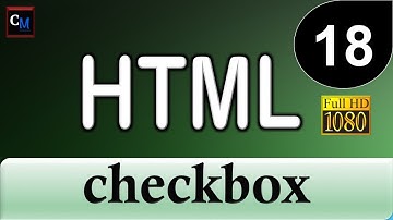 Curso de HTML [Curso HTML Básico] 18 - checkbox
