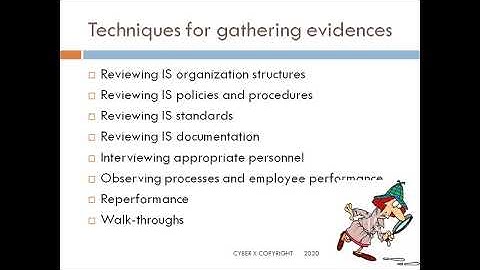 CISA: DOMAIN 1 PART 10 AUDIT EVIDENCE COLLECTION TECHNIQUES