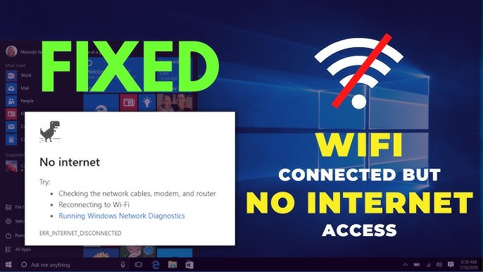 5 Ways To Resolve Wi-fi Connected But No Internet 2024