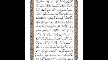الوجه 198 من القرآن مكرر ١٠ مرات مع الآيات | سورة التوبة | الشيخ خليفة الطنيجي