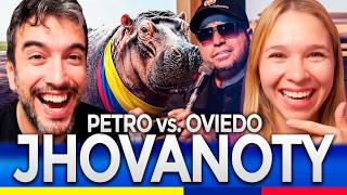 Nadie esperaba esto: Petro, Oviedo y los Hipopotamos 🤯 | Jhovanoty 🇨🇴 | Chuncanos Reaccionan