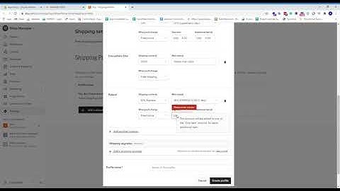 How to create Shipping profile on Etsy and fetch on ExportFeed