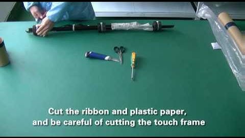 ZaagTech X slim V7 series touch overlay  installation guide