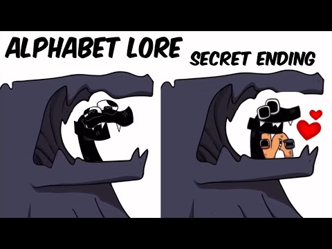 ALPHABET LORE EPILOGUE is EMOTIONAL (Alphabet Lore True Ending/ Good  Ending) 