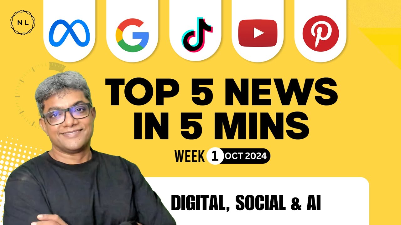 246: Connected Church News // Meta AI, Pinterest, TikTok, Google NotebookLM // Week 1, Oct 2024