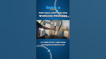 Fairino Portable Cobot Welding | Program-Free with Force Sensor #galexonrobotics #fairino #shorts