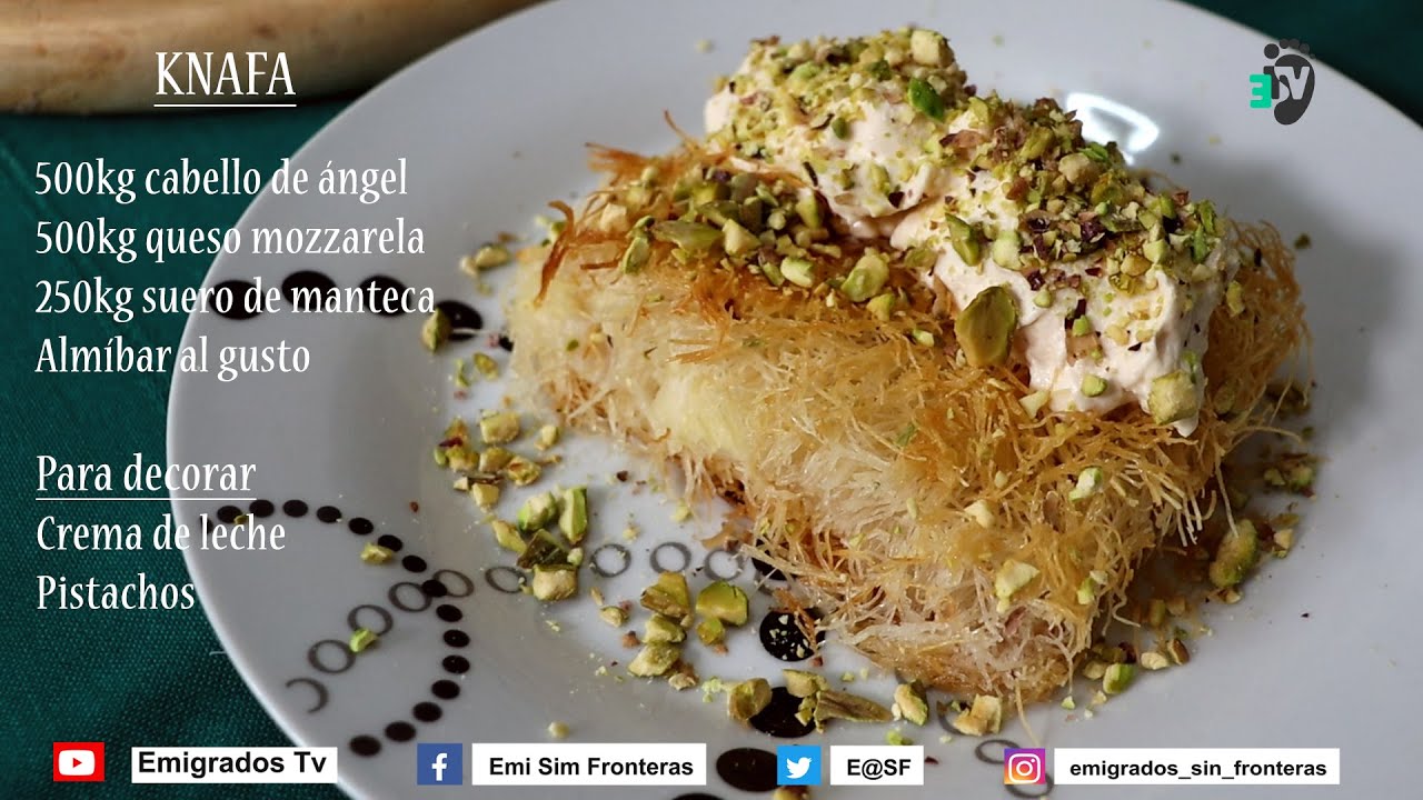 9º Cocina siria con Nawal - Knafa