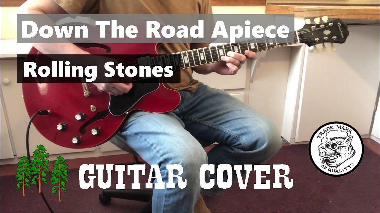 Down The Road Apiece Rolling Stones Guitar Cover YouTube
