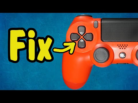 How to Fix the D-pad on a DualShock 4 PS4 Controller | Repair Replace Clean Stuck Sticky Broken Dpad