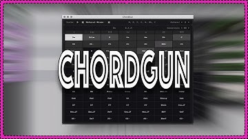 Awesome MIDI Tool - CHORDGUN script for REAPER - Tutorial