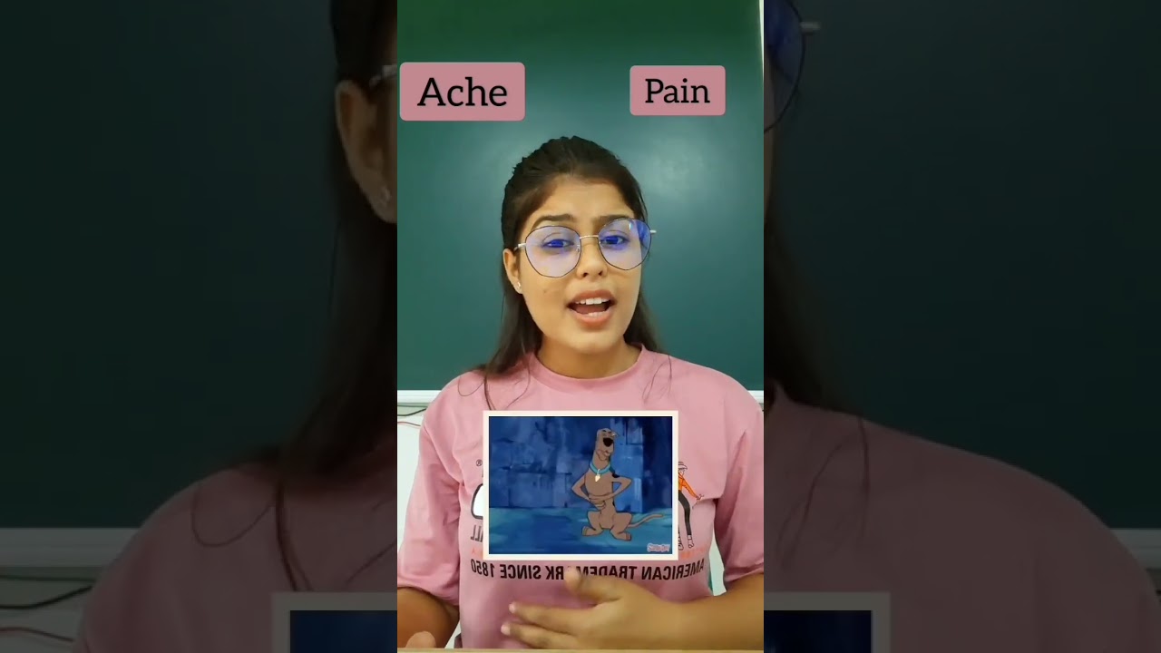 difference between ache and pain 