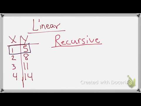 Linear (Explicit/Recursive) pt. 2 - YouTube