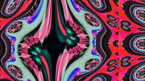 Mandala fractal trace