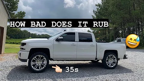 Does it RUB??? 24s & 35s on leveled silverado