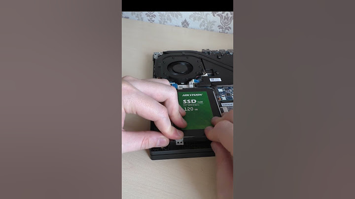 Как подключить SSD диск к ноутбуку