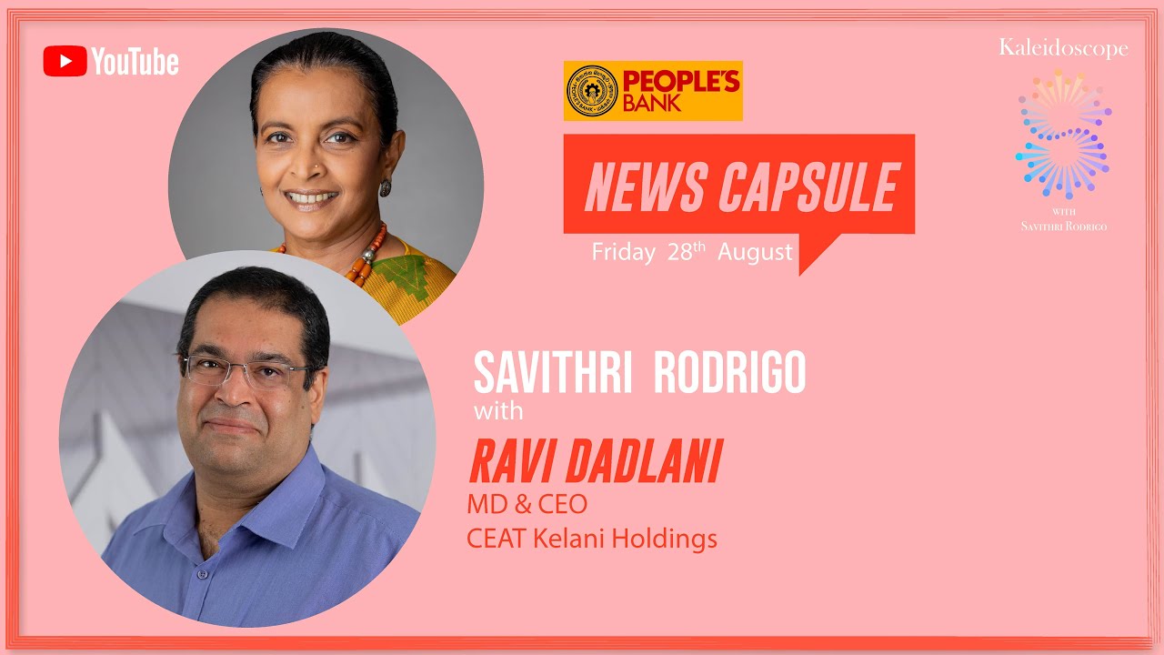 Ravi Dadlani MD CEO of CEAT Kelani Holdings-  Aug 28th 2020