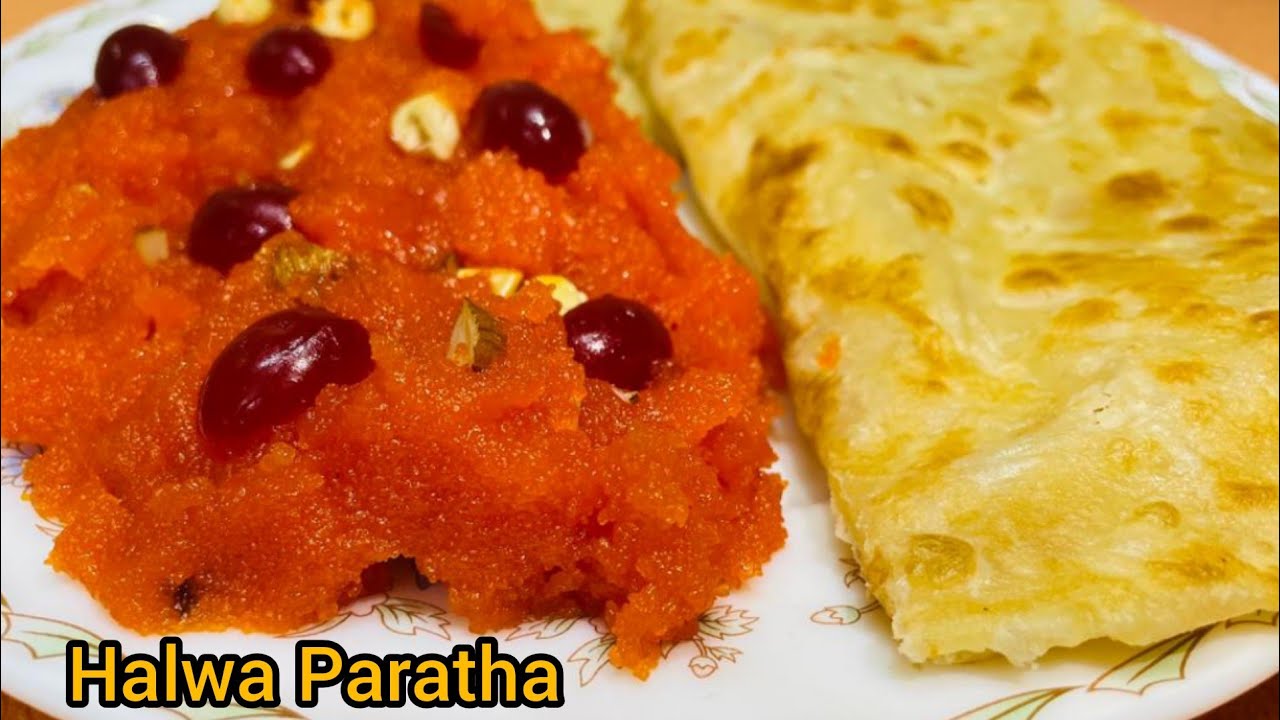 Halwa Paratha recipe How to make Halwa Paratha Aamnakitchen