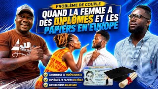 Elle a les papiers, diplômes… lui est sans papiers le couple peut-il tenir ? Le tabou des couples