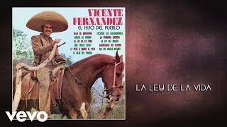 Miniatura de vídeo de "Vicente Fernández - La Ley de la Vida (Cover Audio)"