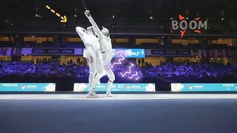 When You Twist And Think He Can’t Hit You Any Longer… Outstanding Behind-The-Shoulder Hit!! 😱🤩🤺