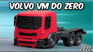 Como rebaixar a miniatura de caminhão Volvo VM - Charmosa Miniaturas 