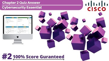 Chapter 2 Quiz Answer | Cybersecurity Essential | Cisco | The Cybersecurity Cube Ans | Electric Abhi