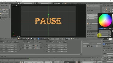 Blender Game Engine Basics Tutorial #16 : Pausing & Basics Animation