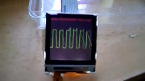 Oszilloskop - Ansteuerung eines Nokia LCD Display mit einem AVR-Controller