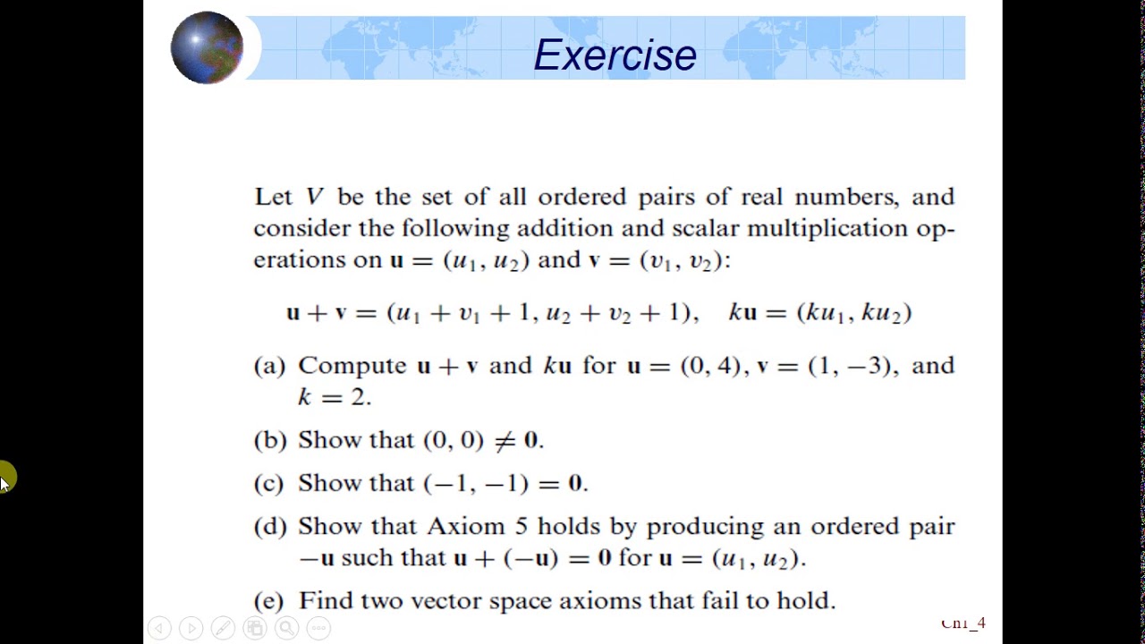 Algebra-I (6) More on Vector space - YouTube
