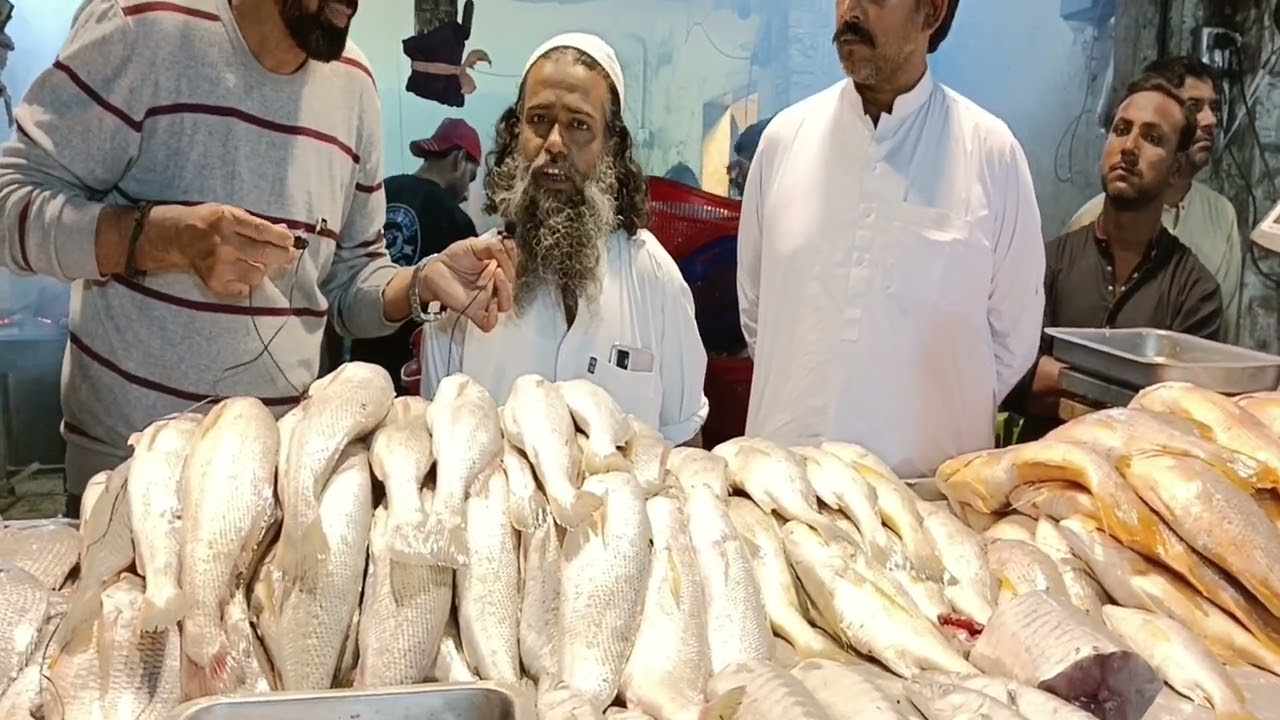 Rashid fish BBQ | zaika mazedaar | Karachi sea food | kemari fish food  