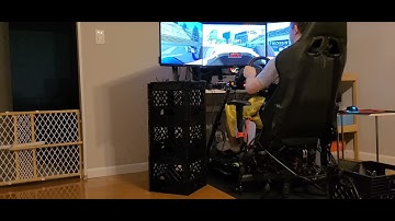 Office Chair Motion Sim, G-Seat and Seat Belt Tensioner (Surge, Sway, Heave, Pitch, Traction Loss)