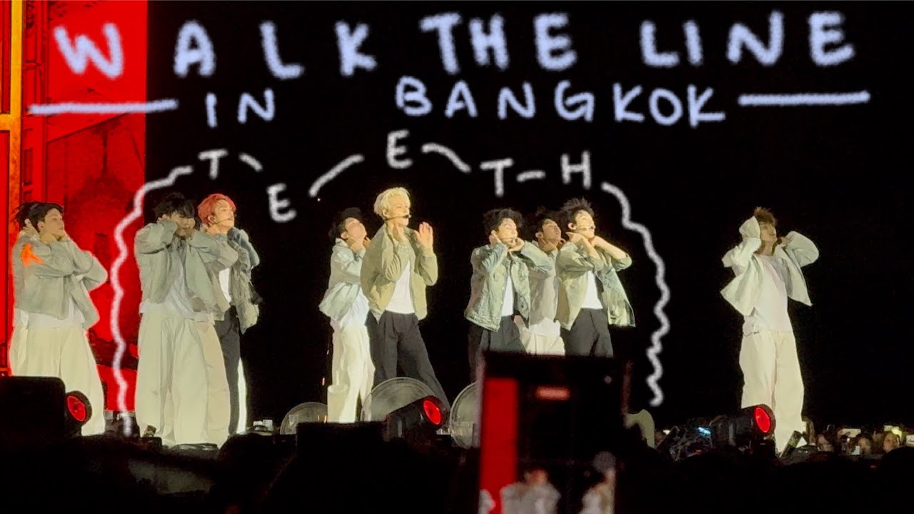 [4K60] ENHYPEN TEETH 엔하이픈 WALK THE LINE IN BANGKOK 250621