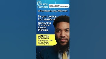 Use AI to Transform Lesson Planning!