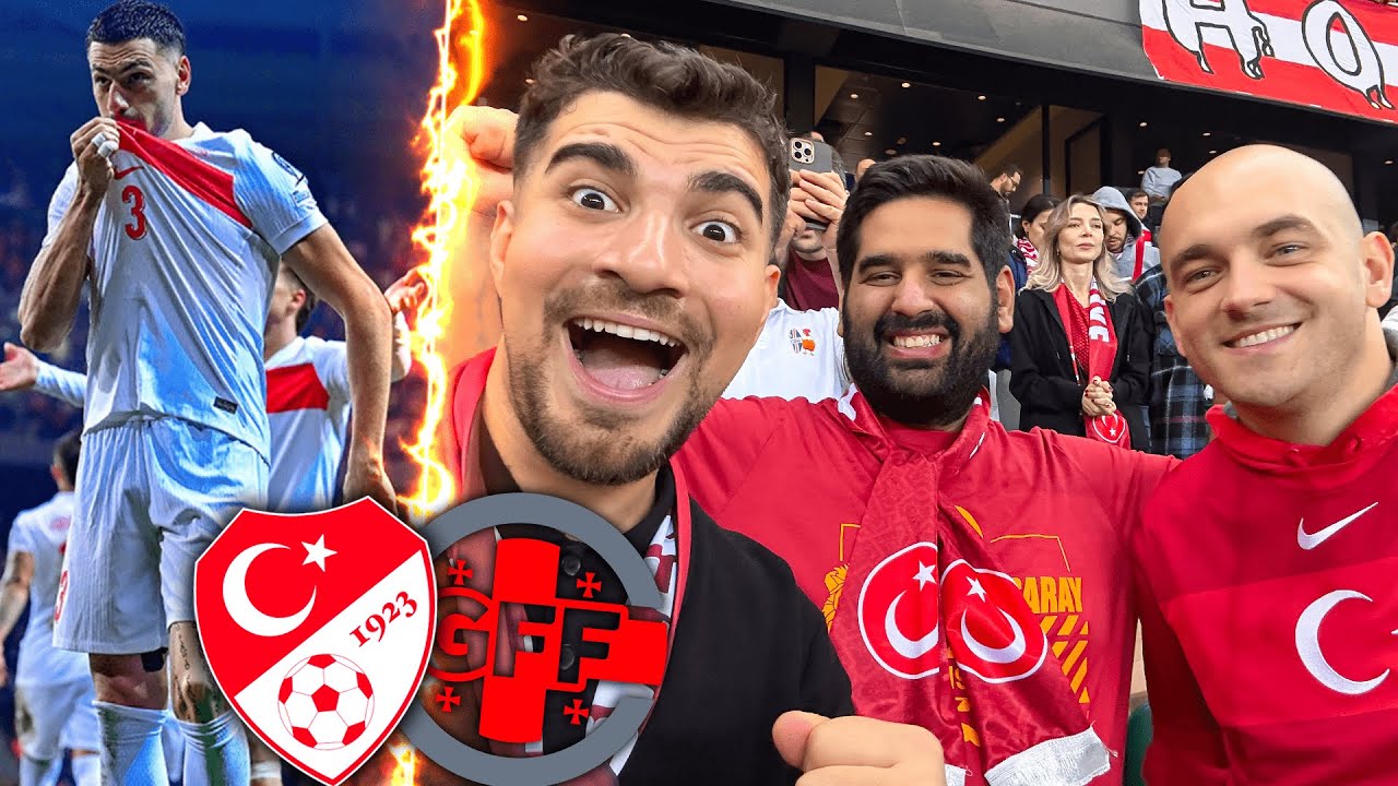 KOCAELİDE MÜTHİŞ ATMOSFER MERİH YILDIZLAŞTI MİLLİ TAKIM COŞTU | Türkiye 4-1 Gürcistan  