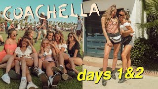 GOING TO COACHELLA WITH YOUTUBERS // day 1&2 | Summer Mckeen