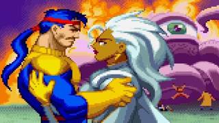 MARVEL vs. CAPCOM Fighting Collection - X-Men vs Street Fighter - Storm & Cyclops Arcade Mode