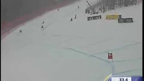 Andrew  Weibrecht Downhill at the 2007 Birds of Prey