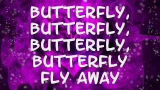 Miley Cyrus- Butterfly fly away (lyrics) chords