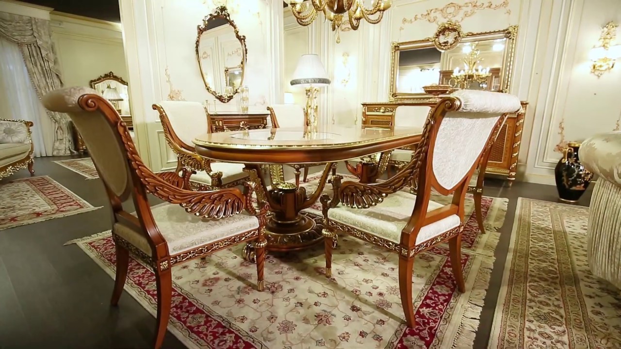 Collection Dining room and sitting room "Louis XVI Walnut and Inlays ...